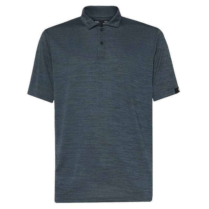 Oakley Gravity Pro Golf Polo Dark Slate Heather - SS23 Men