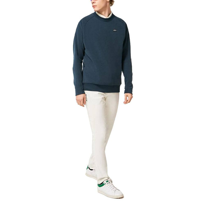 Oakley Holden Crew Golf Sweater Oil Blue - FW23 Men