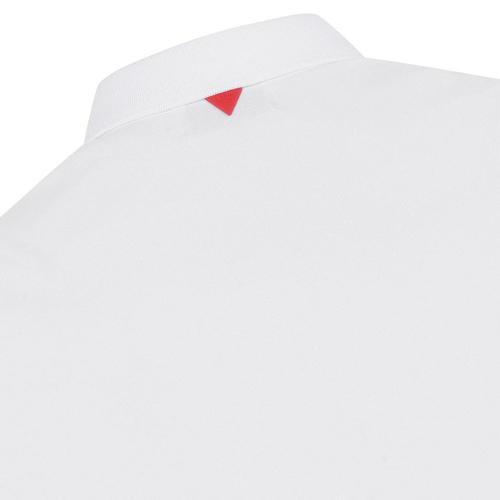 WAAC Essential Wappen Shortsleeve Golf Polo White - 23 Women