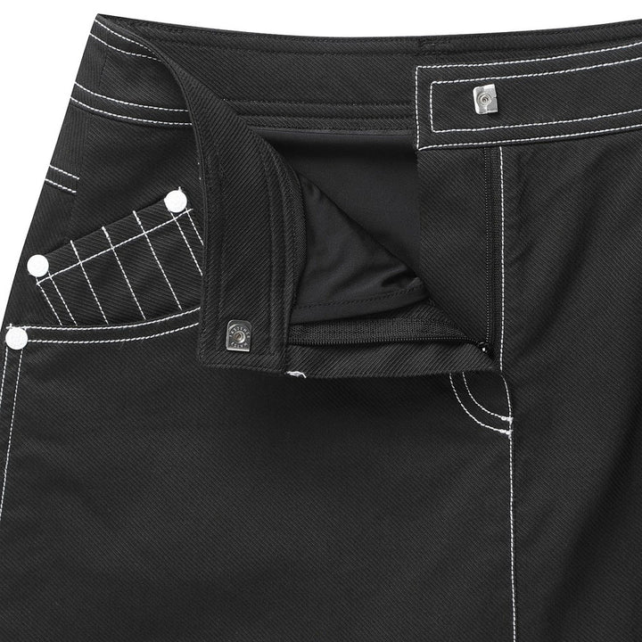 WAAC Essential Golf Skort Black - SS23 Women