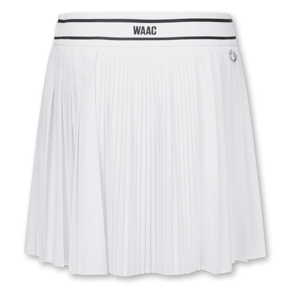 WAAC Accordion Pleated Golf Skort White - SS23 Women