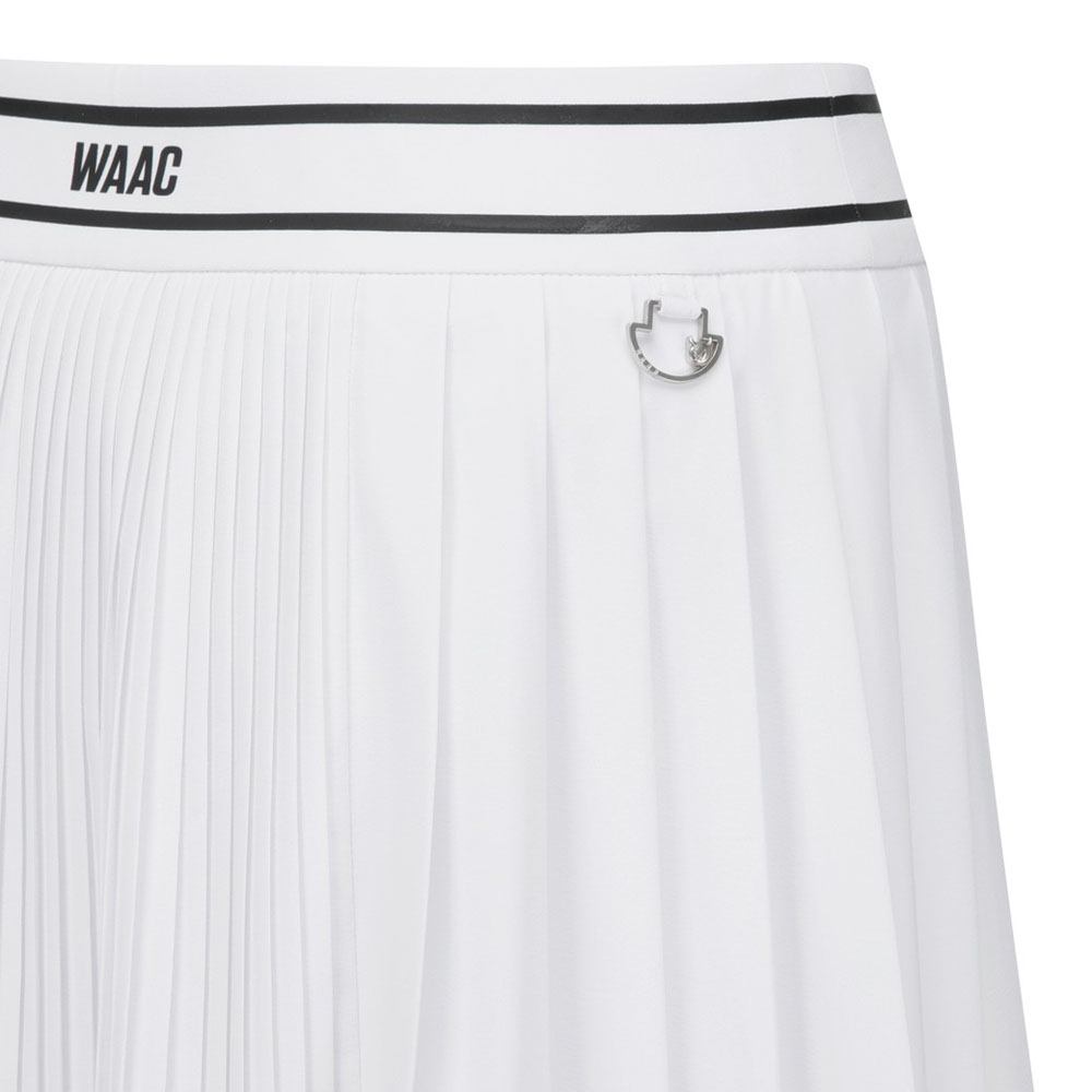 WAAC Accordion Pleated Golf Skort White - SS23 Women