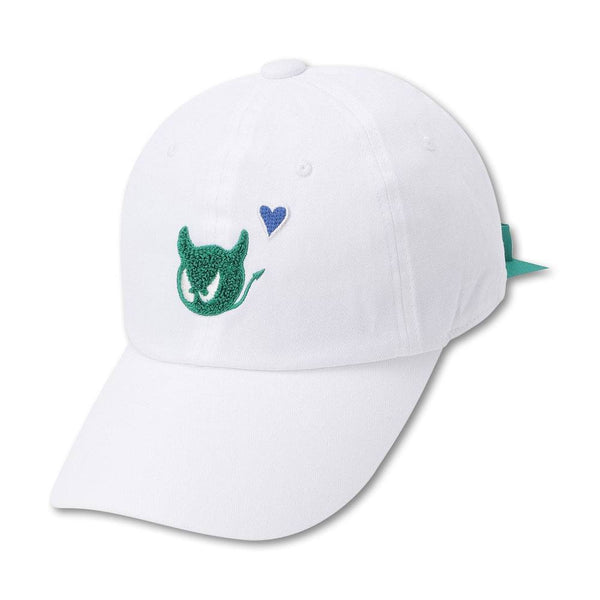 WAAC Waacky Point Ribbon Golf Cap White - 23 Women