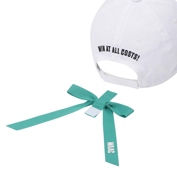 WAAC Waacky Point Ribbon Golf Cap White - 23 Women