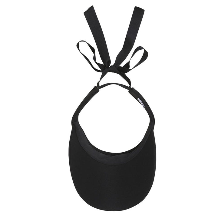 WAAC Heart Logo Sun Golf Visor Black - 23 Women