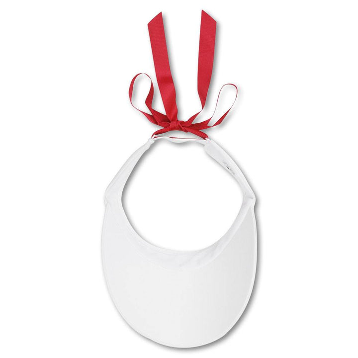 WAAC Heart Logo Sun Golf Visor White - 23 Women