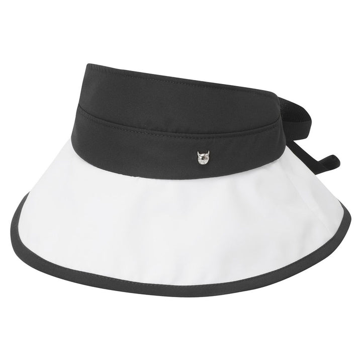 WAAC Top Opened Ribbon Golf Bucket Hat Black - 23 Women