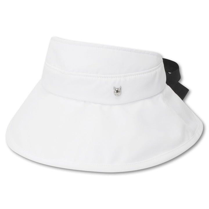 WAAC Top Opened Ribbon Golf Bucket Hat White - 23 Women