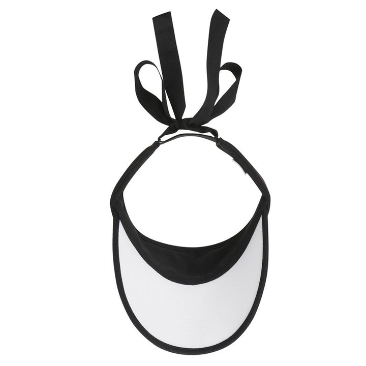 WAAC Waacky Ribbon Sun Golf Visor Black - 23 Women