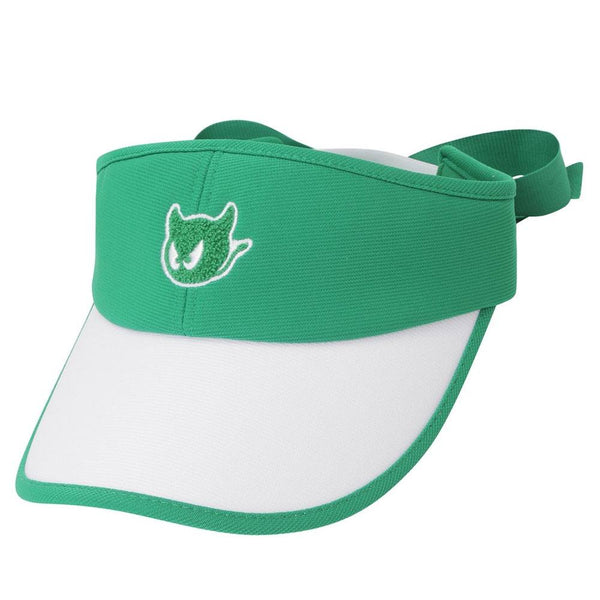 WAAC Waacky Ribbon Sun Golf Visor Green - 23 Women