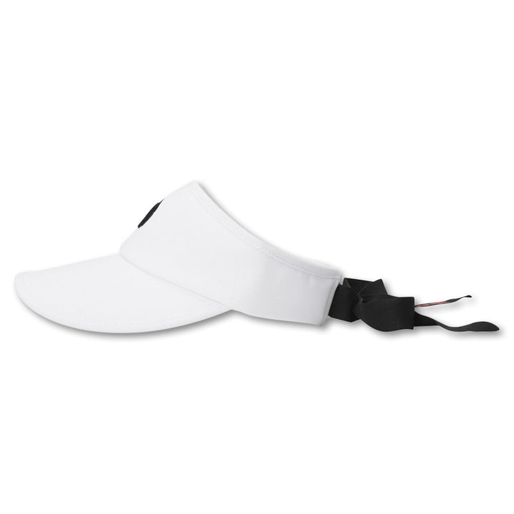 WAAC Waacky Ribbon Sun Golf Visor White - 23 Women