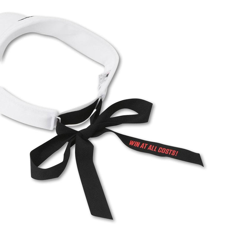 WAAC Waacky Ribbon Sun Golf Visor White - 23 Women