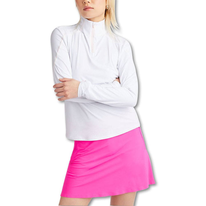 Gfore Sun Shield Silky Tech Nylon Golf Baselayer Snow - FA23 Women