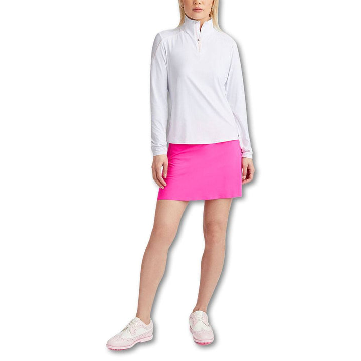 Gfore Sun Shield Silky Tech Nylon Golf Baselayer Snow - FA23 Women