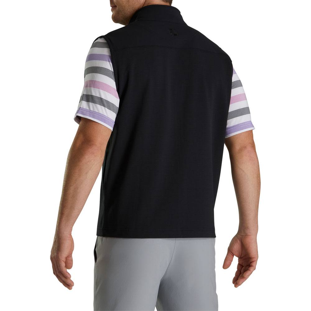 FootJoy Ottoman Knit Full Zip Golf Vest 2023