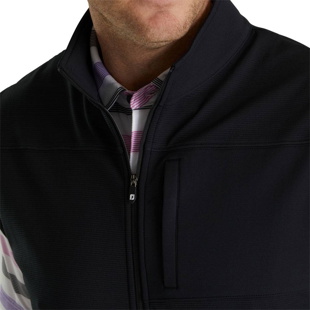 FootJoy Ottoman Knit Full Zip Golf Vest 2023