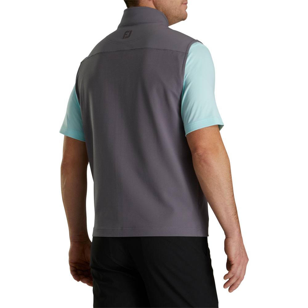 FootJoy Ottoman Knit Full Zip Golf Vest 2023