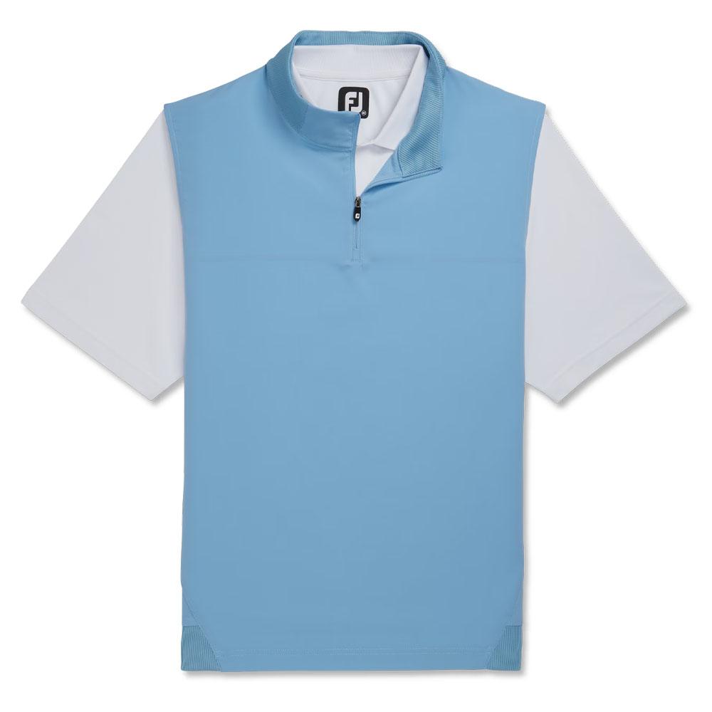 FootJoy Stretch Woven Knit Accents Golf Vest Dusk Blue - SS23