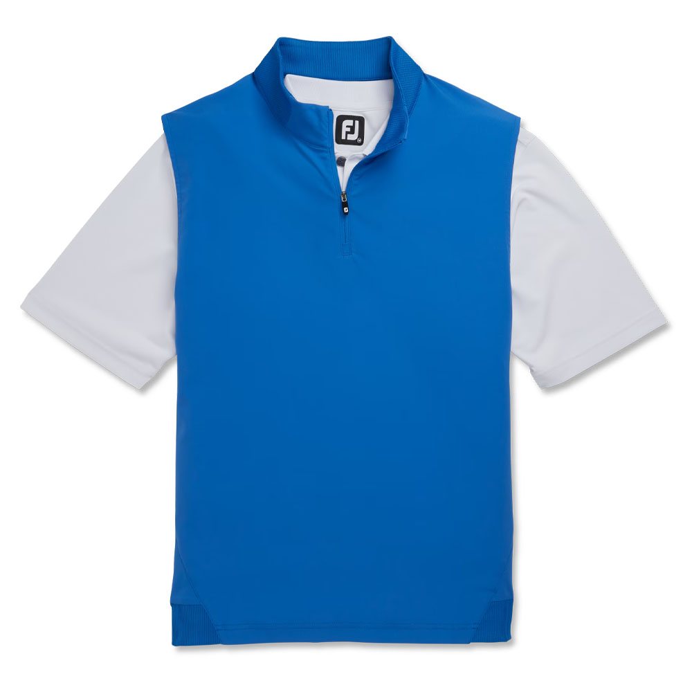 FootJoy Stretch Woven Knit Accents Golf Vest Royal - SS23