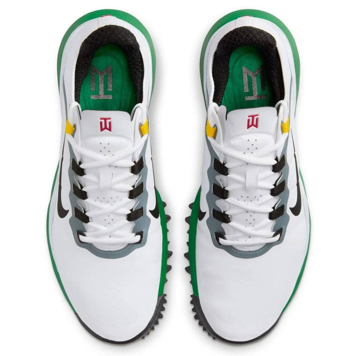 Nike Tiger Woods '13 Golf Shoes White/Black/Pine Green/Cool Gray - 23 Men