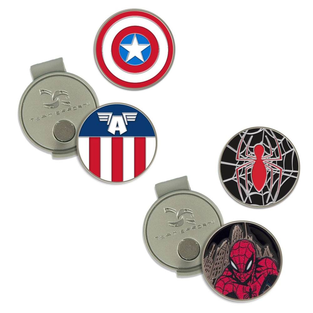 Team Effort Marvel Hat Clip & Ball Markers 2023