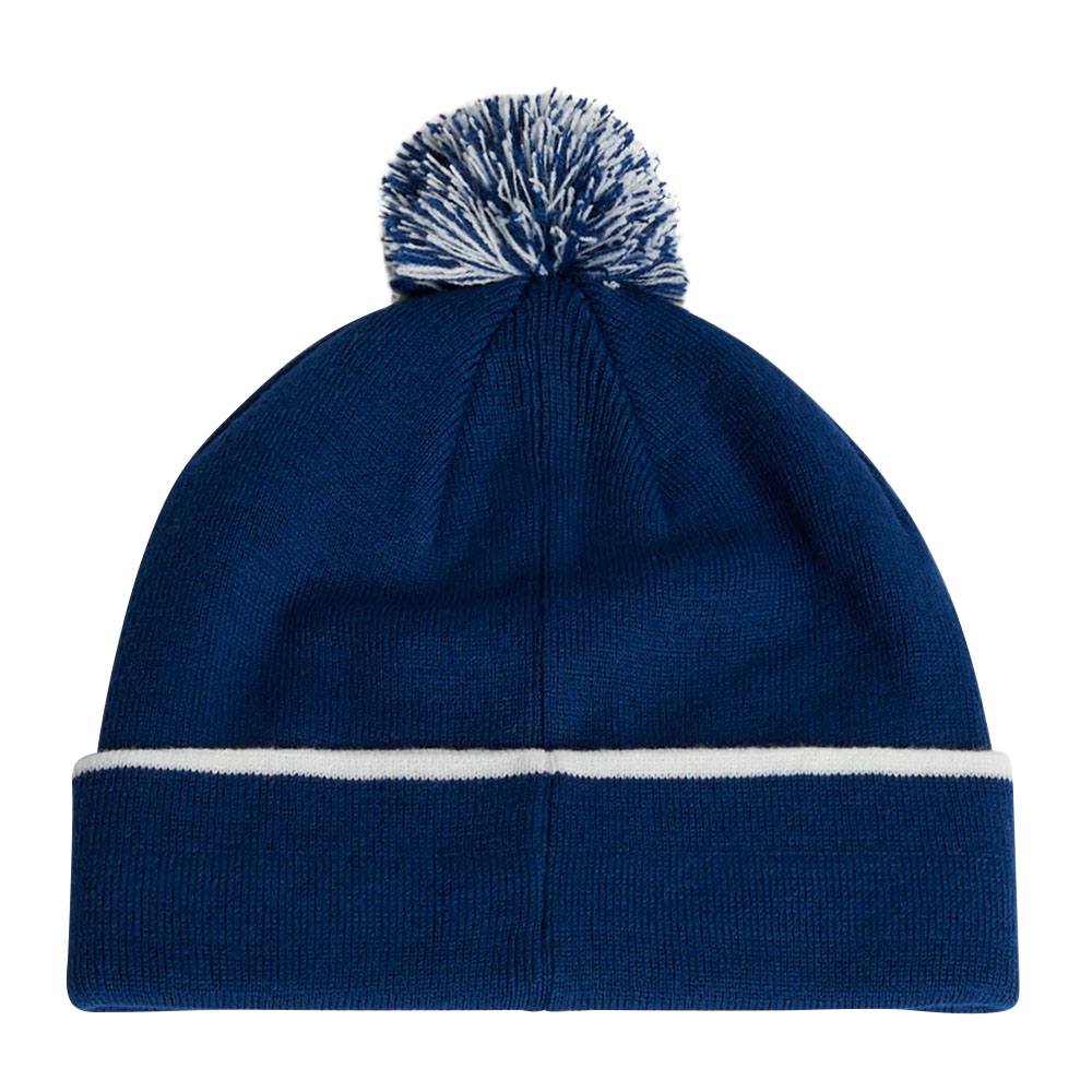 J.Lindeberg Stripe Golf Beanie Esate Blue - FW23 Men – Golfio