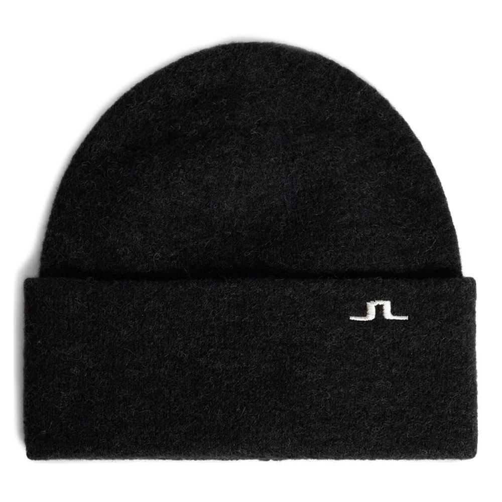 J.Lindeberg Kadie Alpaca Mix Golf Beanie Black - FW23