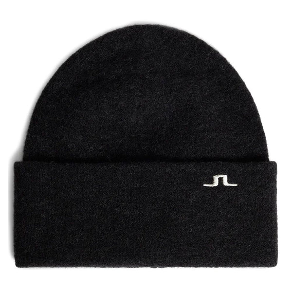 J.Lindeberg Kadie Alpaca Mix Golf Beanie Black - FW23