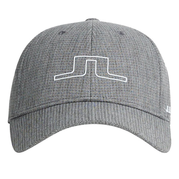 J.Lindeberg Caden Golf Cap Gray Melange - FW23