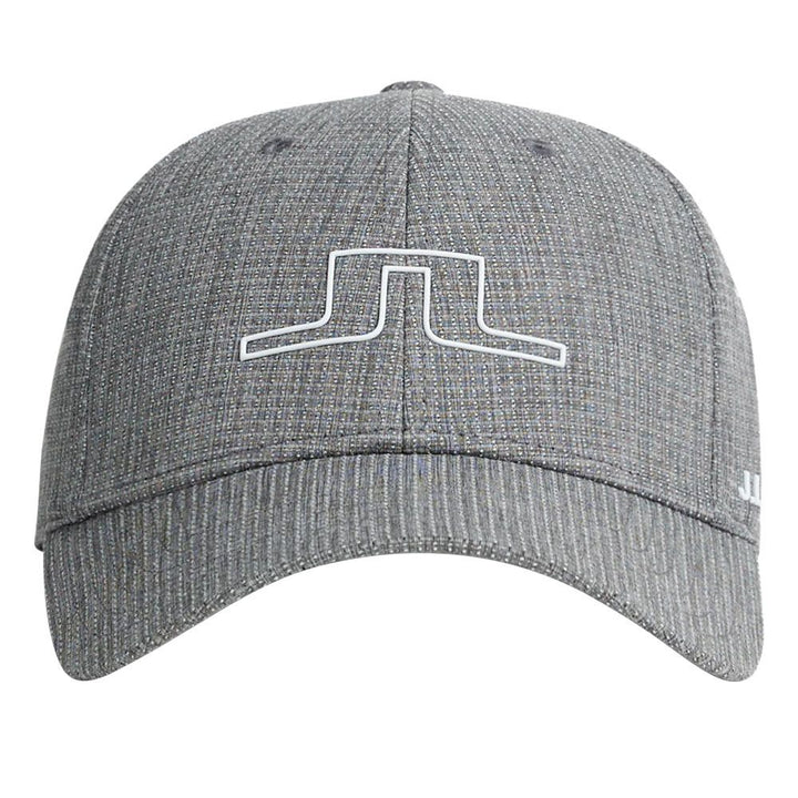 J.Lindeberg Caden Golf Cap Gray Melange - FW23