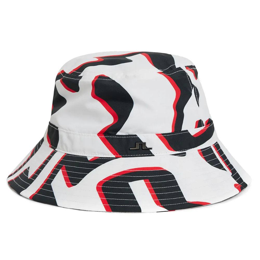Chapeau Seau J.Lindeberg Imprimé Denver Vert Polyester Taille Unique