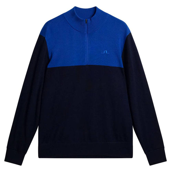 J.Lindeberg Jeff Windbreaker Golf Pullover JL Navy - FW23