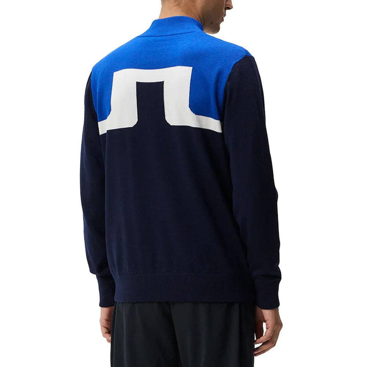 J.Lindeberg Jeff Windbreaker Golf Pullover JL Navy - FW23