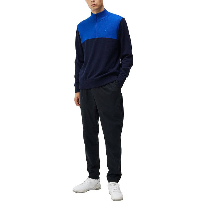 J.Lindeberg Jeff Windbreaker Golf Pullover JL Navy - FW23