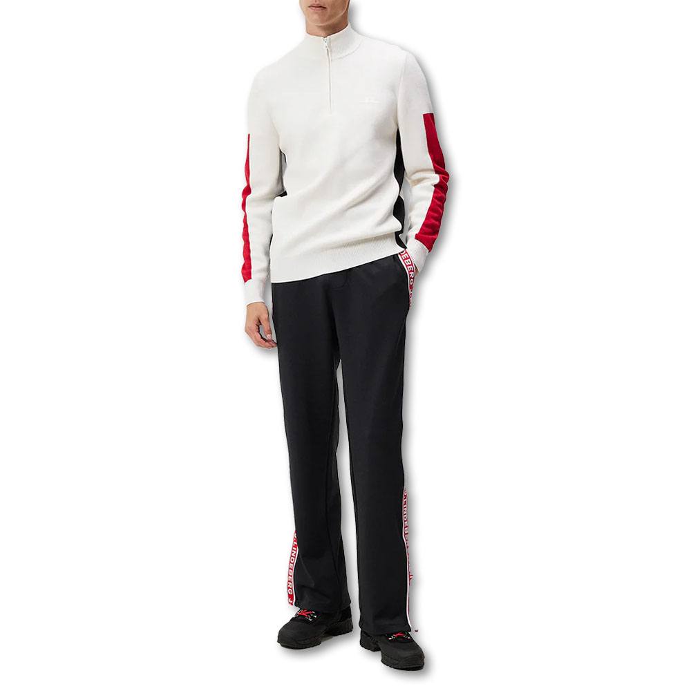 J.Lindeberg Clide Knitted Golf Pullover White - FW23