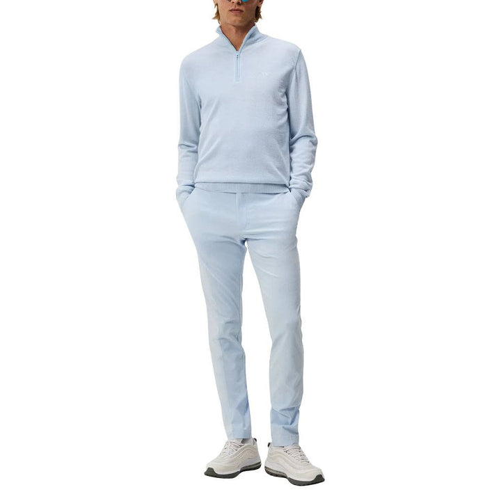 J.Lindeberg Kian Zipped Golf Pullover Skyway - SS24