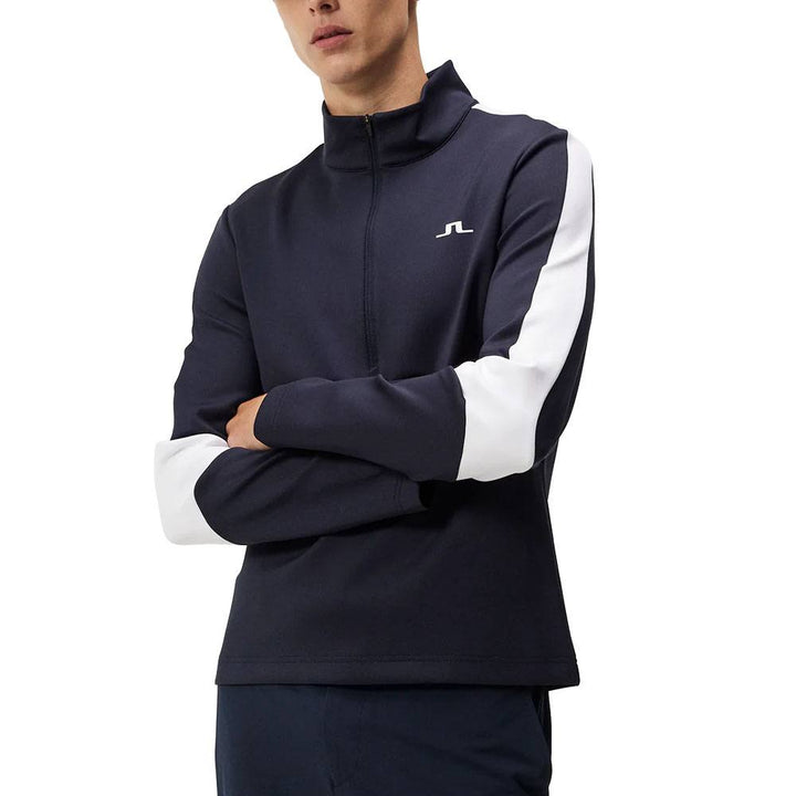 J.Lindeberg Carl Mid Layer Golf Pullover JL Navy - 24