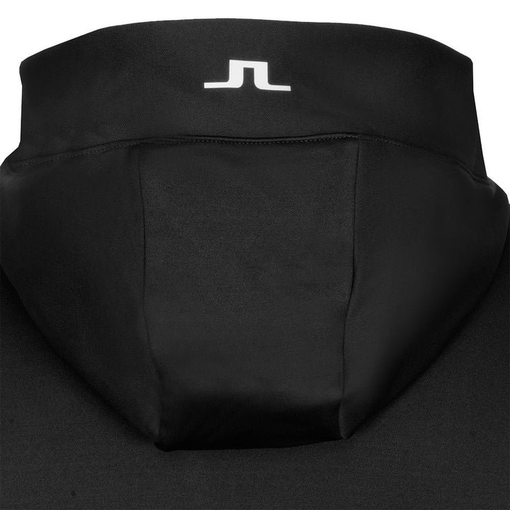 J.Lindeberg Aerial Quarter Hood Golf Jacket Black - 23 Men