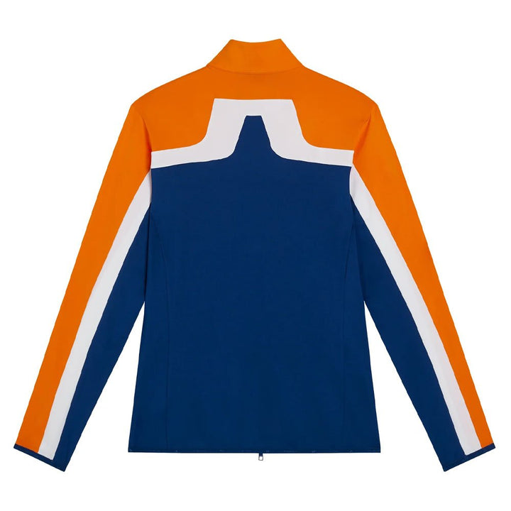 J.Lindeberg Jarvis Mid Layer Golf Jacket Estate Blue - FW23