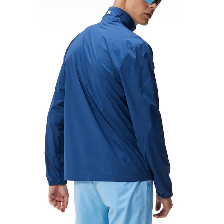 J.Lindeberg Ash Light Packable Golf Jacket Estate Blue - FW23