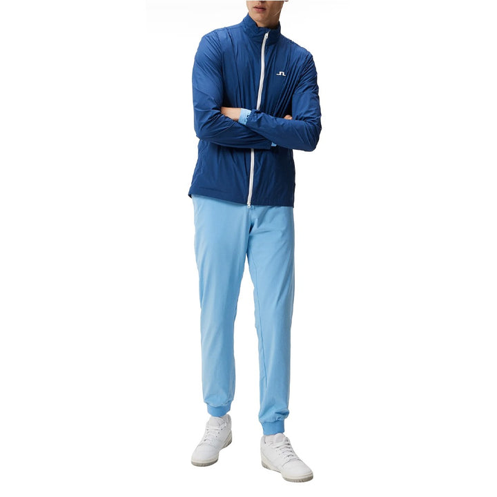 J.Lindeberg Ash Light Packable Golf Jacket Estate Blue - FW23