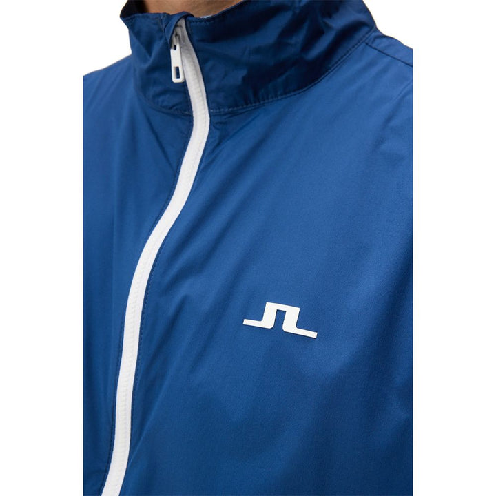J.Lindeberg Ash Light Packable Golf Jacket Estate Blue - FW23