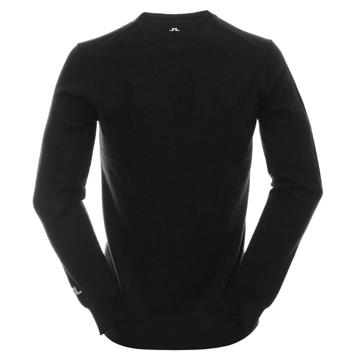 J.Lindeberg Lymann Knitted Golf Sweater Black - 23