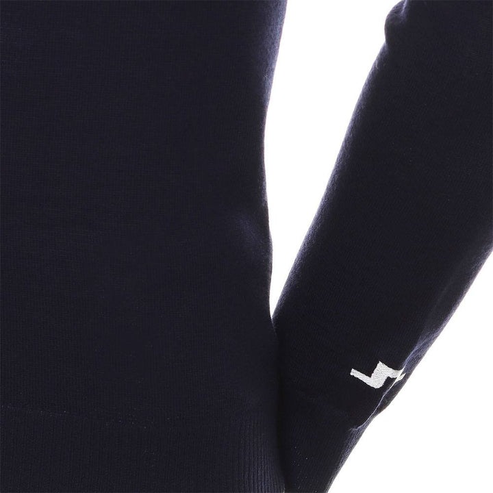 J.Lindeberg Lymann Knitted Golf Sweater JL Navy - SS24