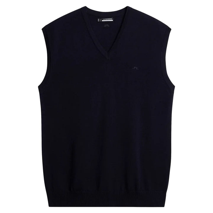 J.Lindeberg Liam Knitted Golf Vest JL Navy - FW23