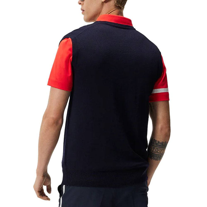 J.Lindeberg Liam Knitted Golf Vest JL Navy - FW23