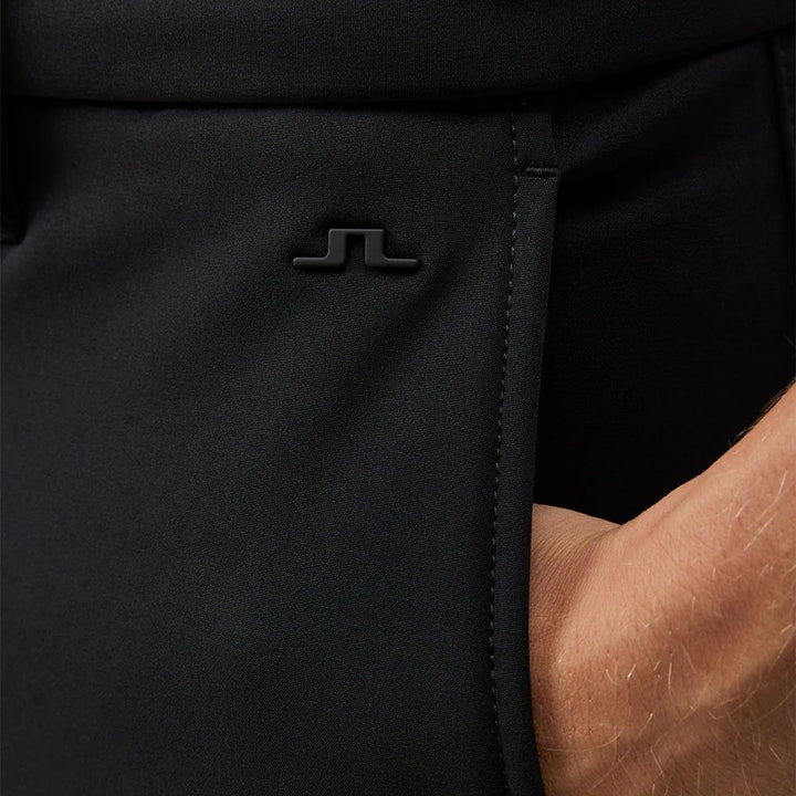 J.Lindeberg Ellott Bonded Fleece Golf Pants Black - FW23
