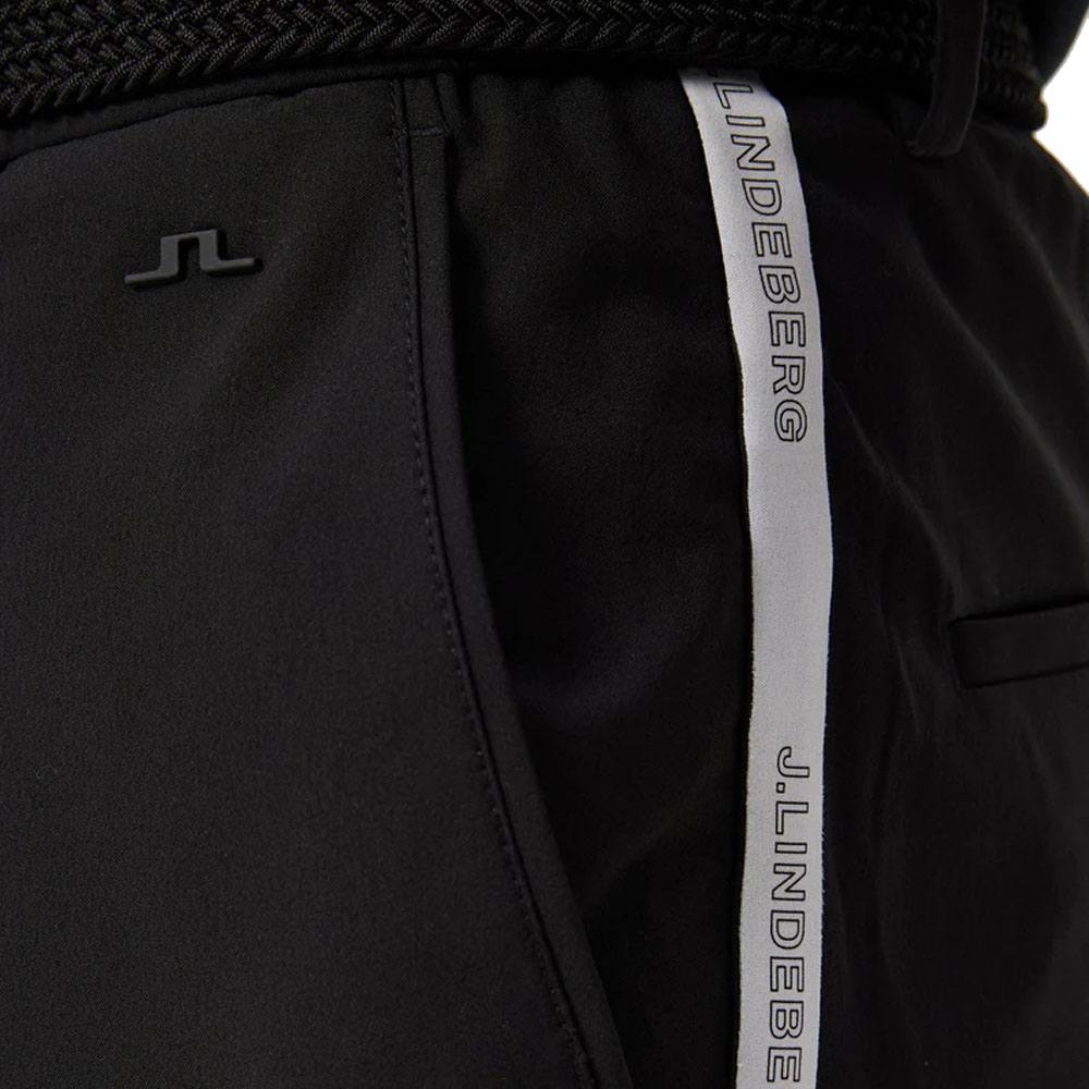 J.Lindeberg Stuart Stripe Golf Pants Black - SS23 Men – Golfio
