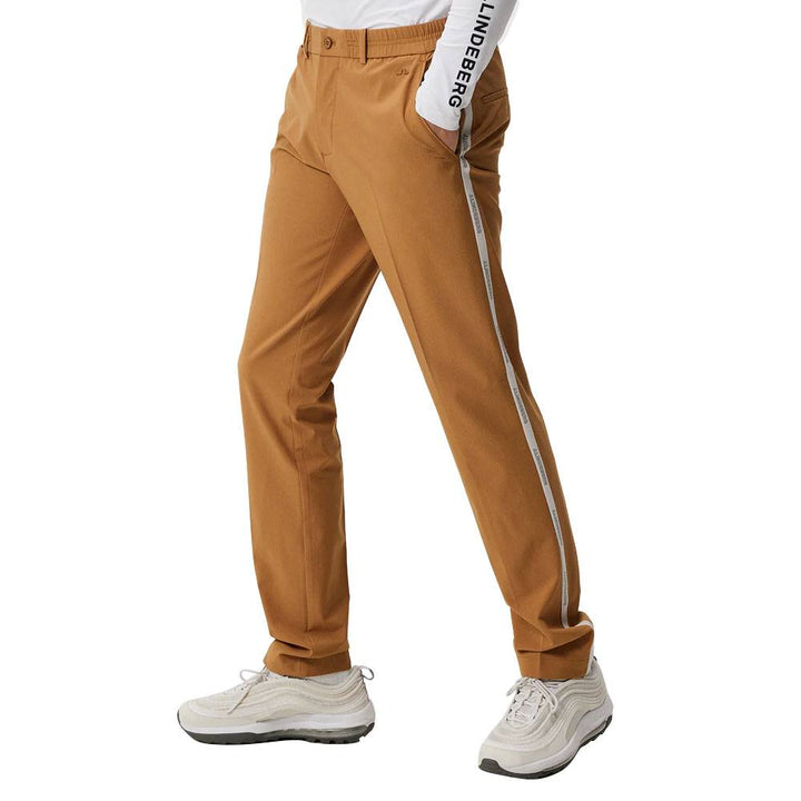 J.Lindeberg Stuart Stripe Golf Pants Chipmunk - SS23