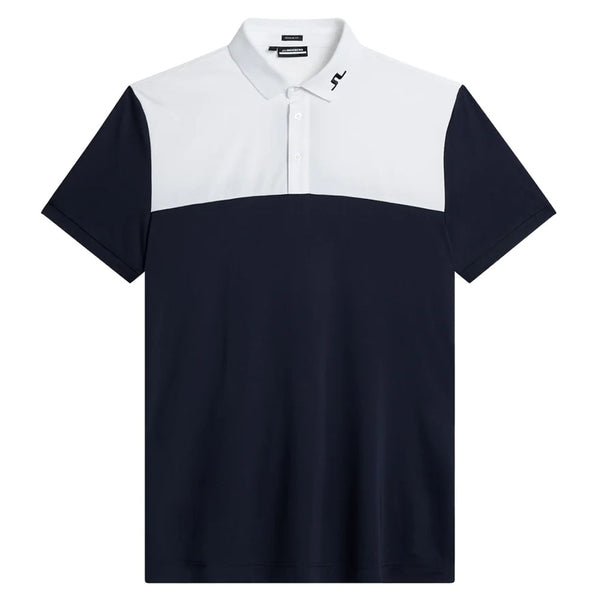 J.Lindeberg Jeff Reg Fit Golf Polo White - 23 Men